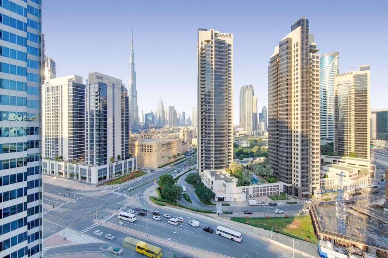 Marquise Square Tower, Business Bay - Bright Studio Dubai Exterior photo
